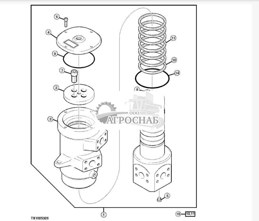 Коллектор ротационного механизма 